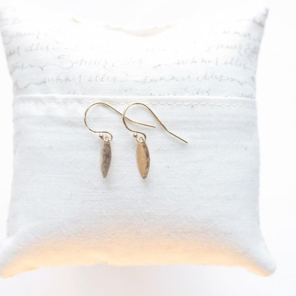 Summer Ellis Gold Drop Petala Earrings